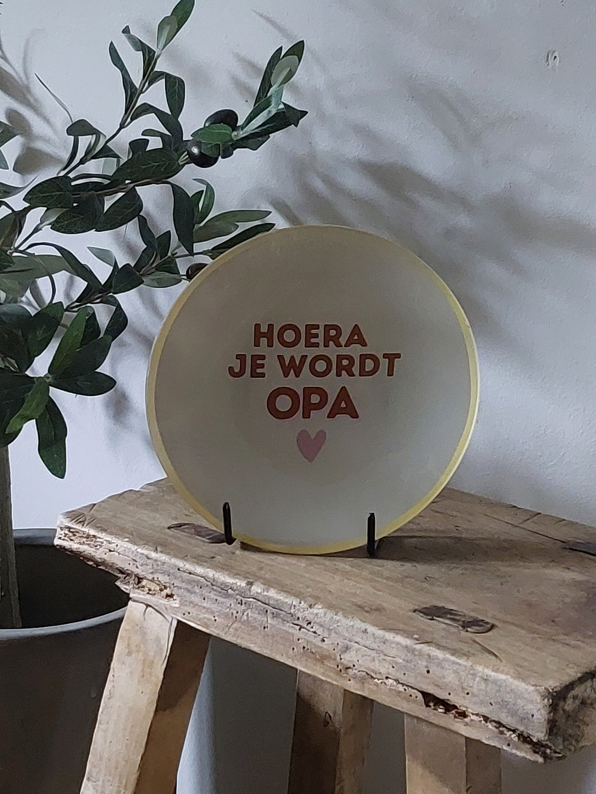 Complete set 'Hoera je wordt Opa'