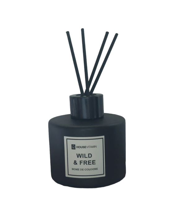 Geurstokjes Wild & Free 100ml.