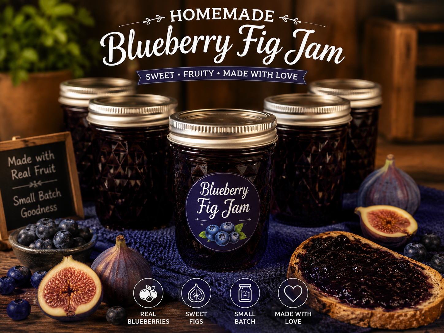 Blueberry Fig Jam