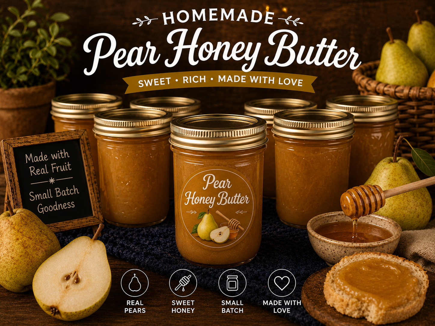 Pear Honey Butter