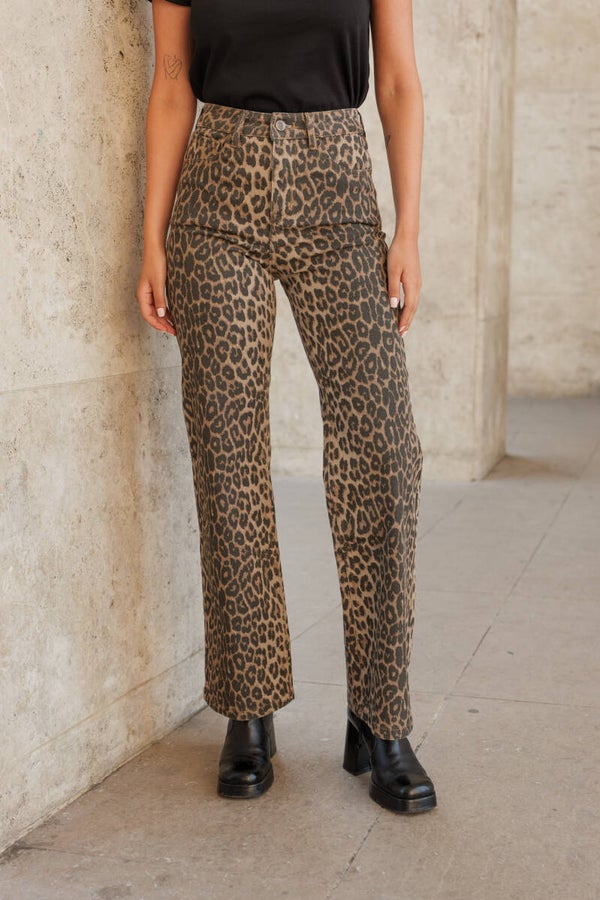 Jeans Barbara Leopard