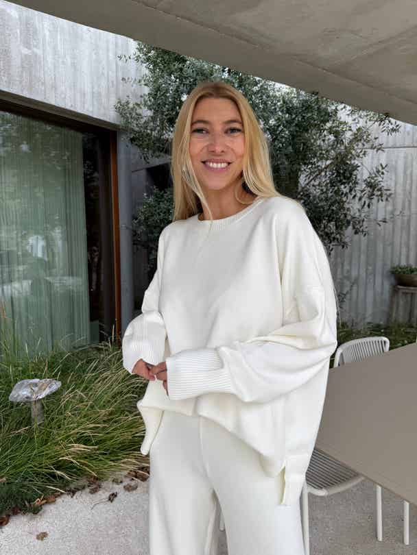 Pull Aude Ecru