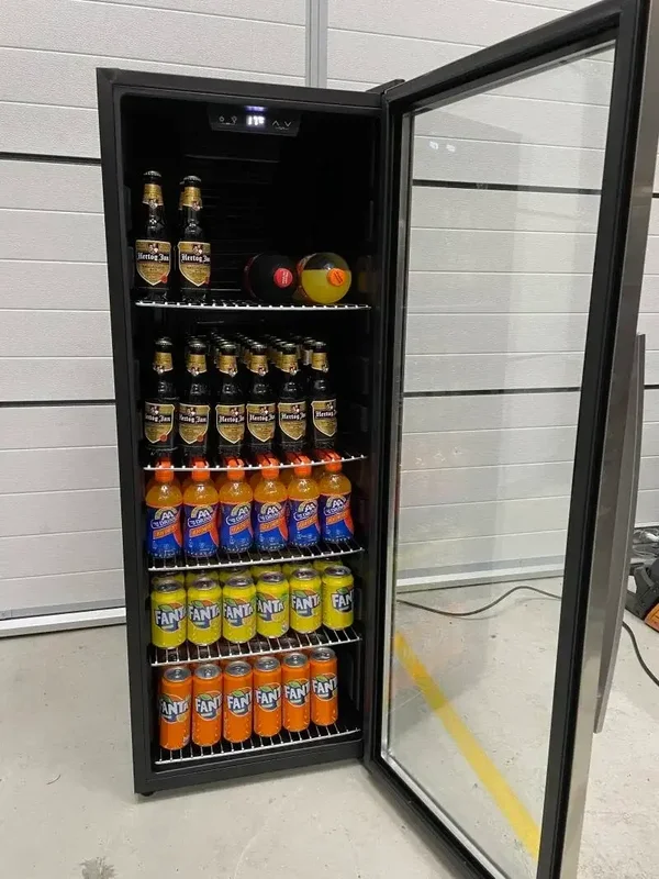 Glasdeur koelkast