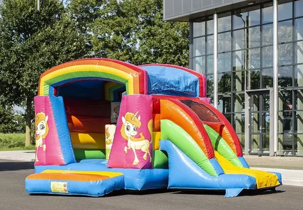 Springkussen mini unicorn