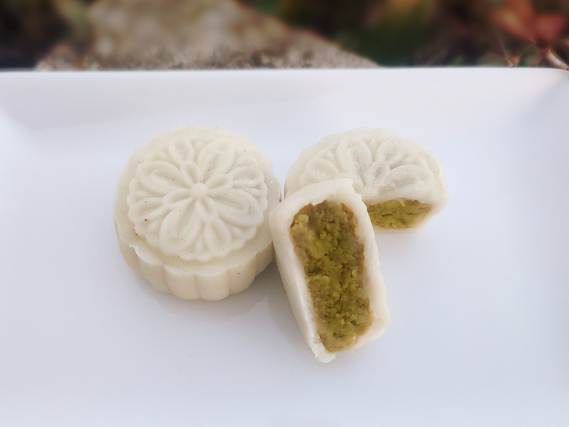 Gâteau de lune Matcha
