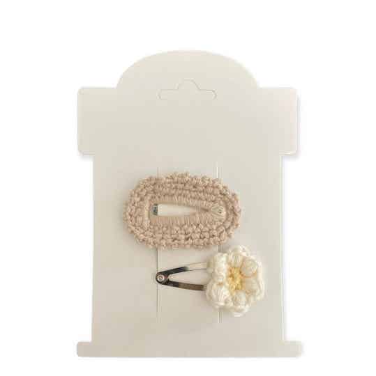 haarspeldjes Gehaakt