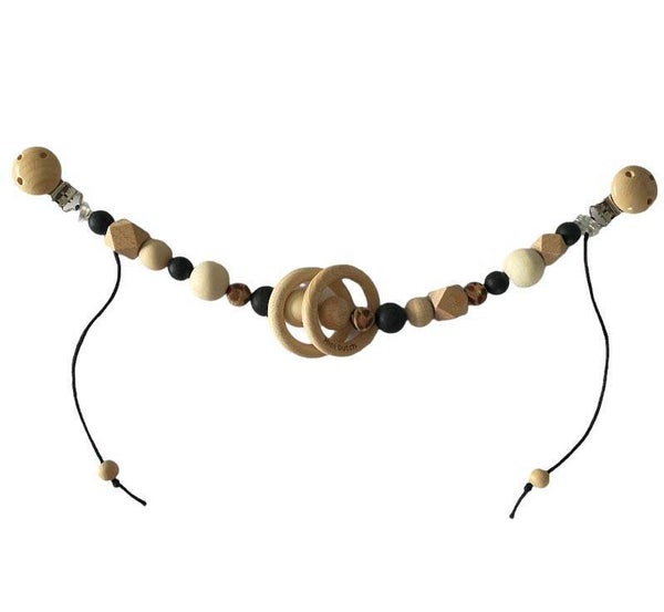 Wagenspanner zwart met print