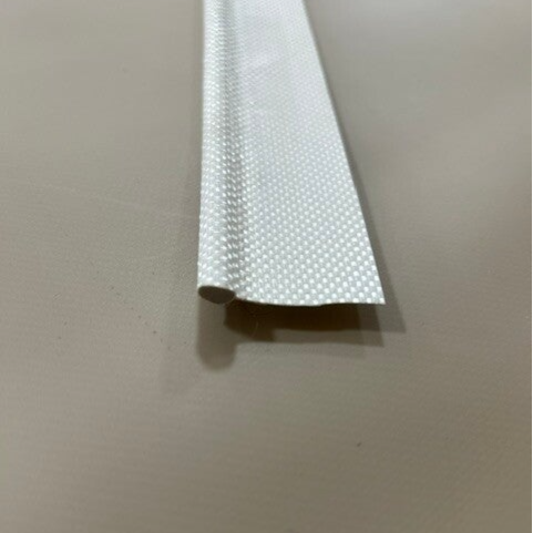 Kederpees 7mm wit
