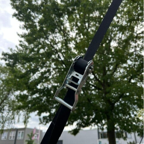 Spanband set voor stretchtent palen