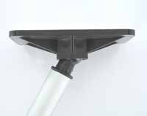 Voetplaat tbv aluminium paaltjes