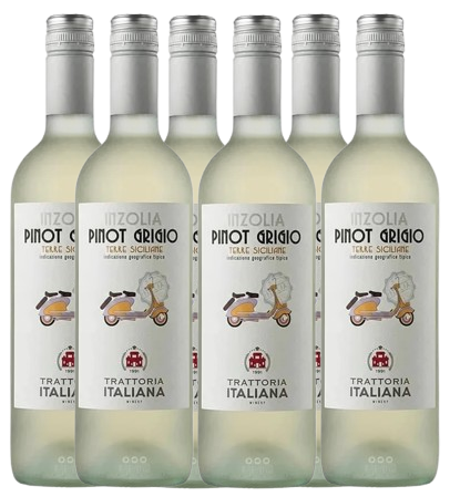 Trattoria Italiana Inzolia - Wit (Doos)
