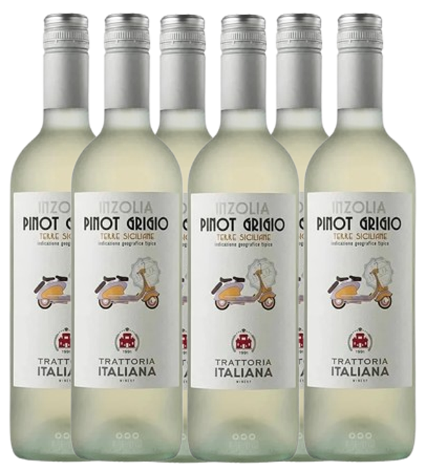 Trattoria Italiana Inzolia - Wit (Doos)