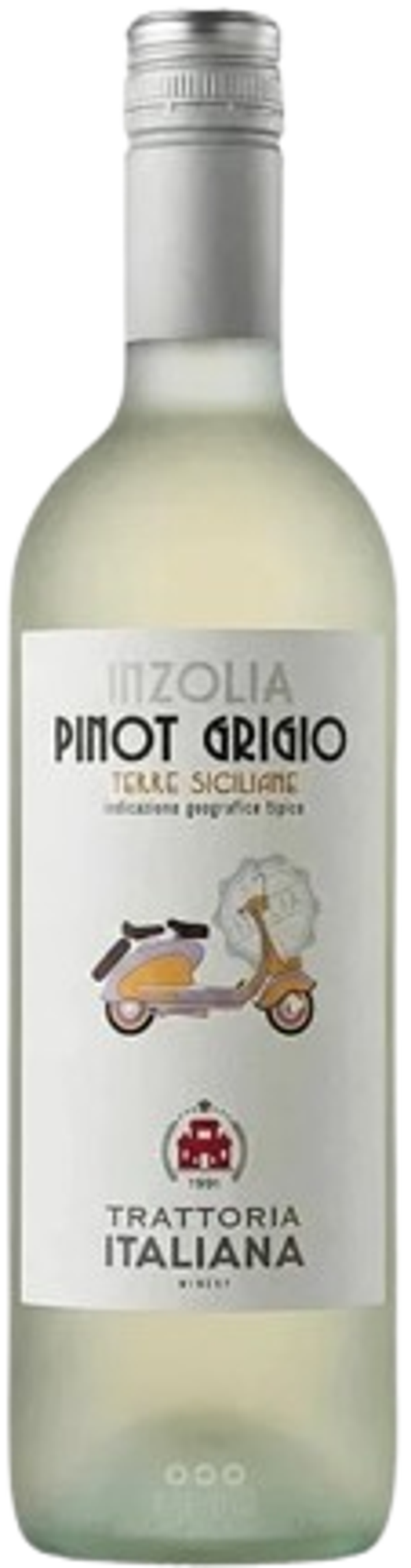 Trattoria Italiana Inzolia - Wit (Fles)
