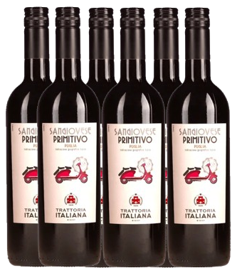 Trattoria Italiana Puglia - Rood (Doos)