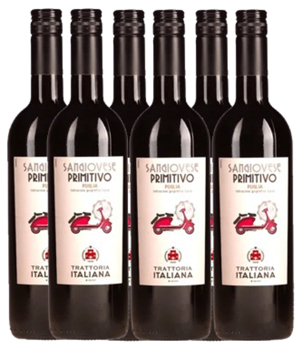 Trattoria Italiana Puglia - Rood (Doos)