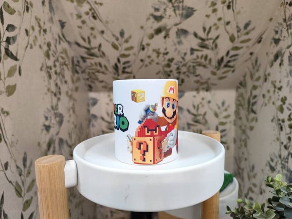 TAZA SUPER MARIO BROS 4