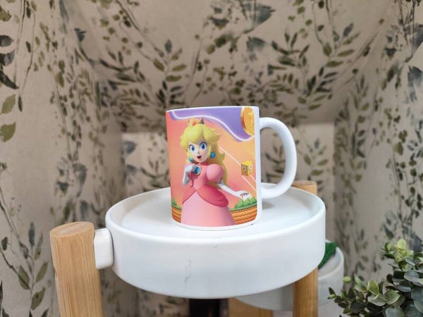 TAZA PRINCESA PEACH 👑