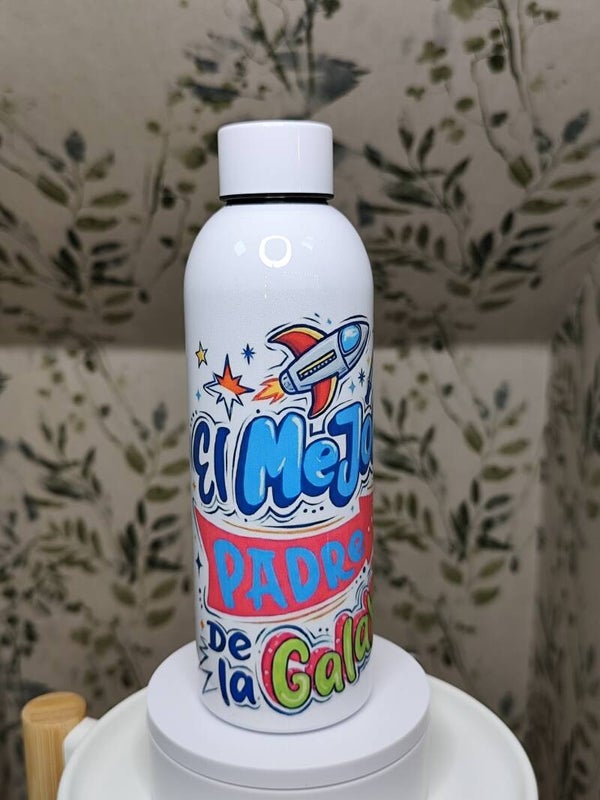 BOTELLA DIA DEL PADRE GALAXIA