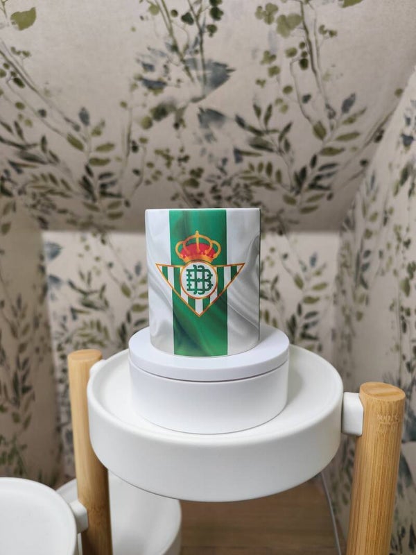 TAZA REAL BETIS BALOMPIE BANDERA