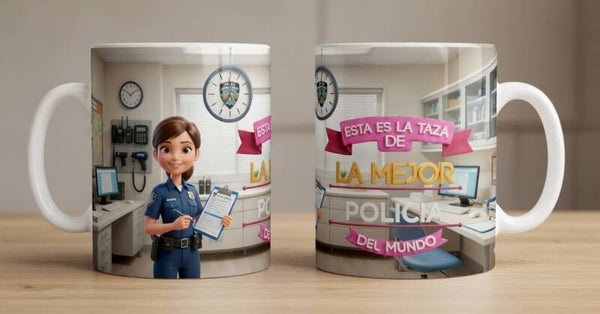 TAZA LA MEJOR POLICIA