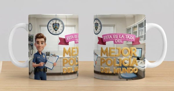TAZA EL MEJOR POLICIA