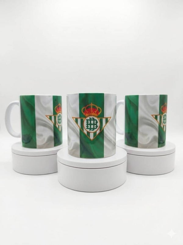 TAZA REAL BETIS BALOMPIE BANDERA
