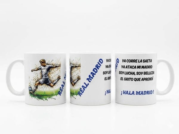 TAZA REAL MADRID CLUB DE FÚTBOL