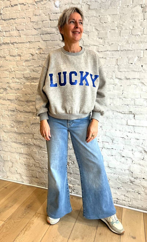 lucky sparkle sweater