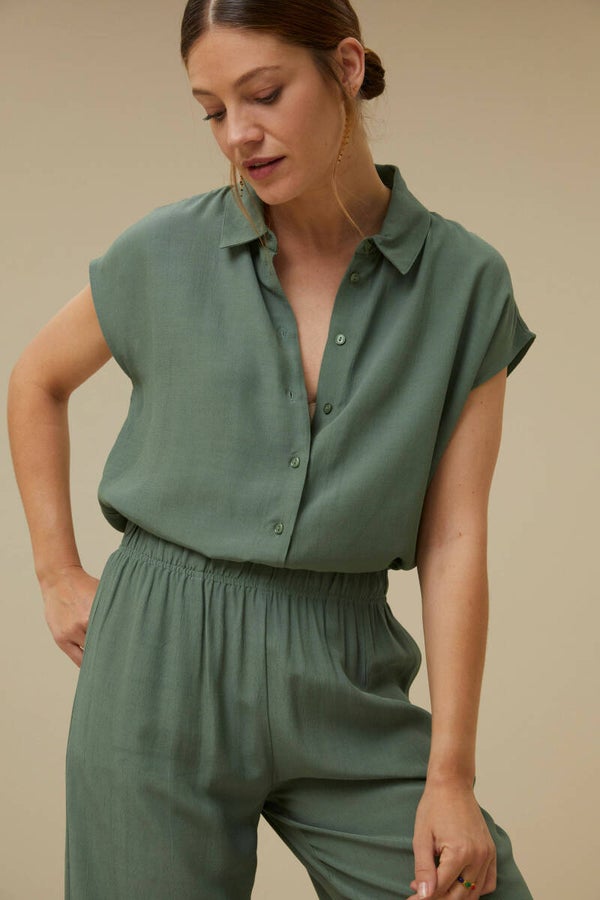 heerlijke groene oversized top