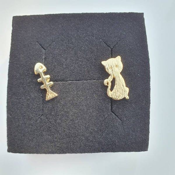 goudkleurige stekertjes (nikkelvrij)