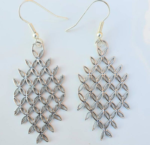 zilverkleurige hangertjes (nikkelvrij)