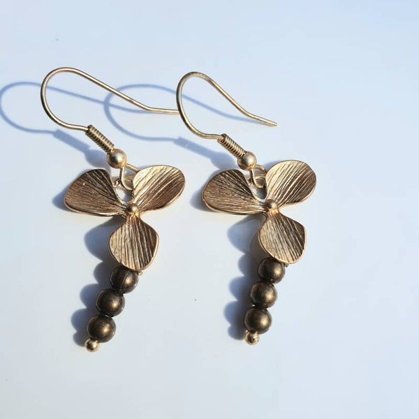 goudkleurige hangertjes (nikkelvrij)