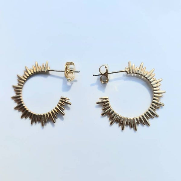 goudkleurige stekertjes (nikkelvrij)