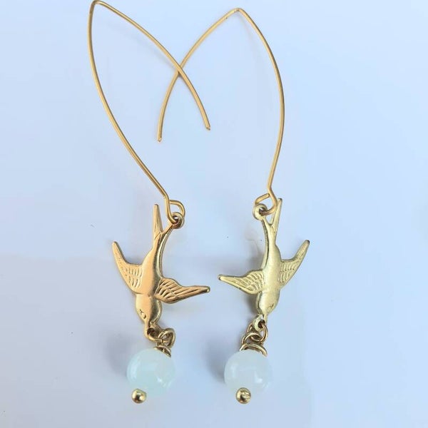 goudkleurige hangertjes (nikkelvrij)