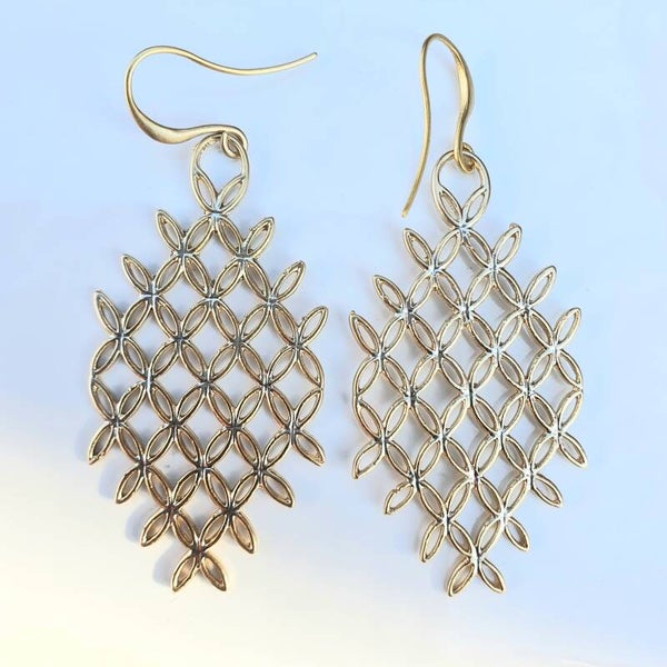 goudkleurige hangertjes (nikkelvrij)