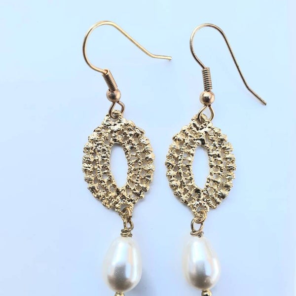 goudkleurige hangertjes (nikkelvrij)