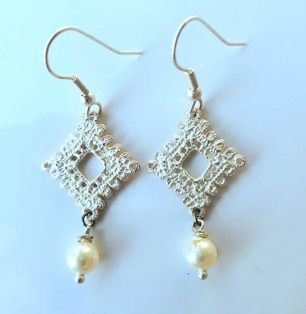 zilverkleurige hangertjes (nikkelvrij)