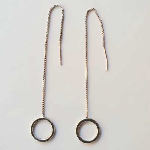 zilverkleurige hangertjes (nikkelvrij)