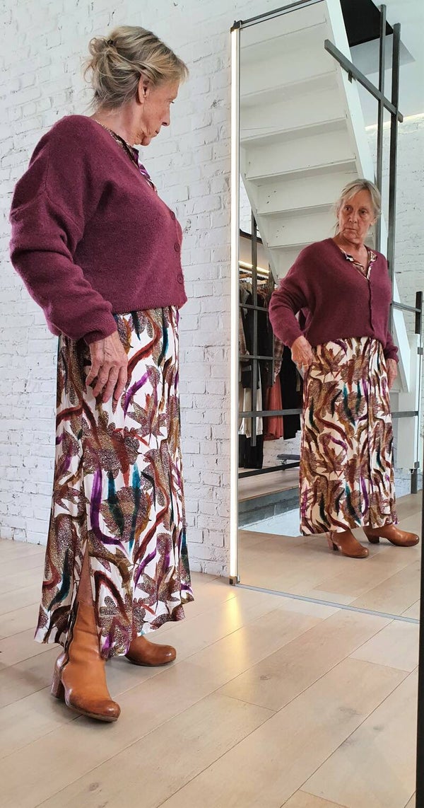 bordeaux cardigan
