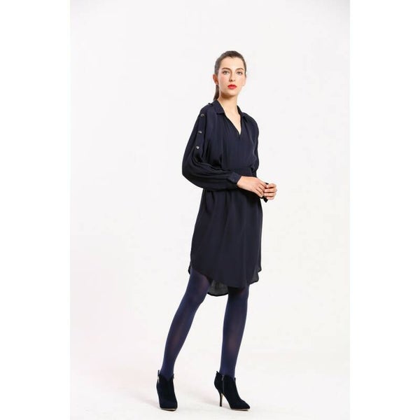 marine blauwe tuniek