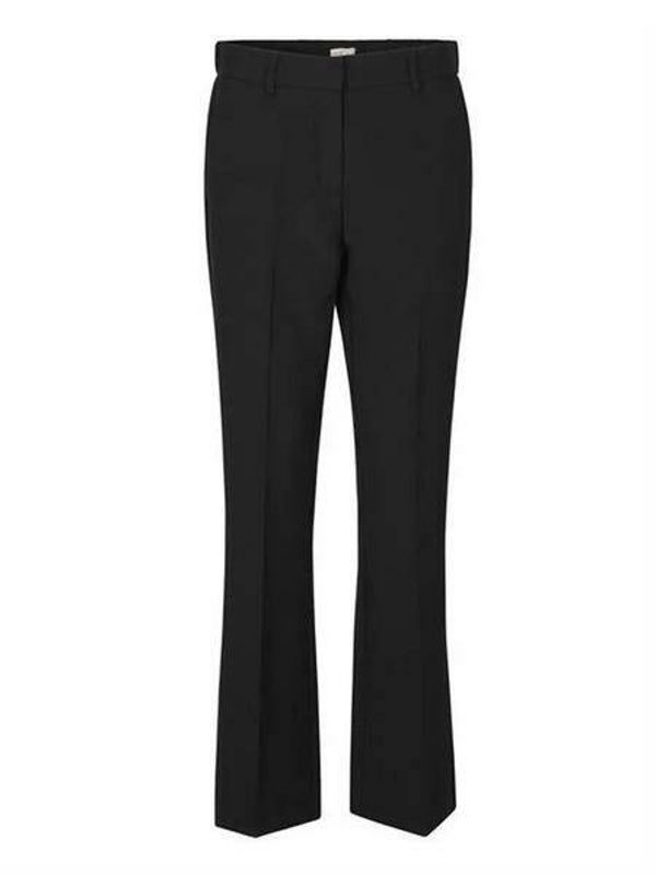 elegante zwarte broek met stretch