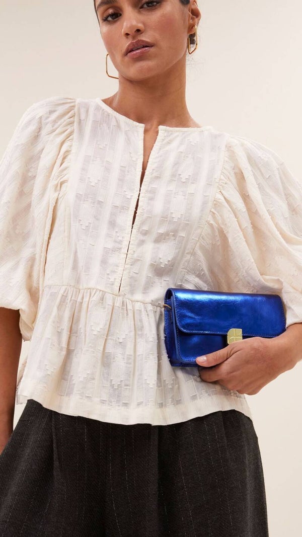 stijlvolle katoenen blouse