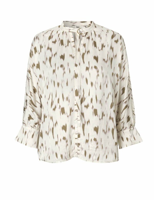 elegante blouse met mooie print