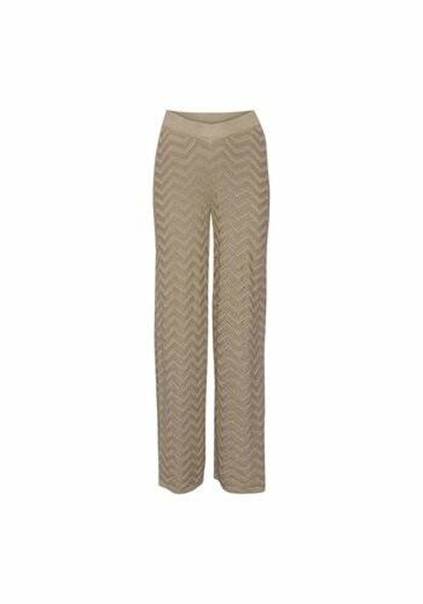 Fijn gebreide losse broek