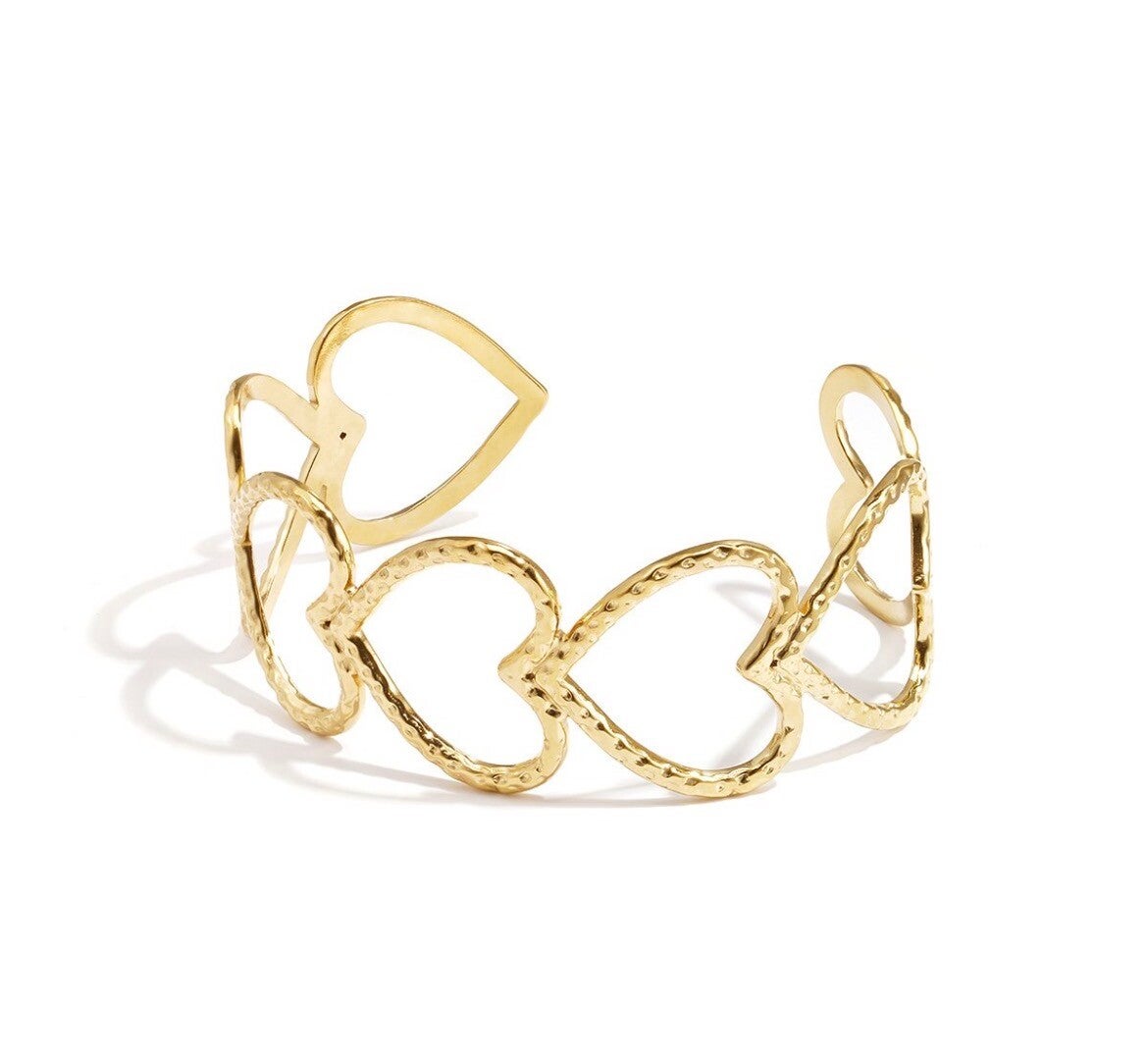 Bangle ✰ love goud