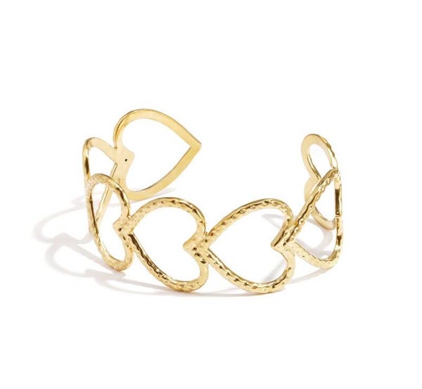 Bangle ✰ love goud