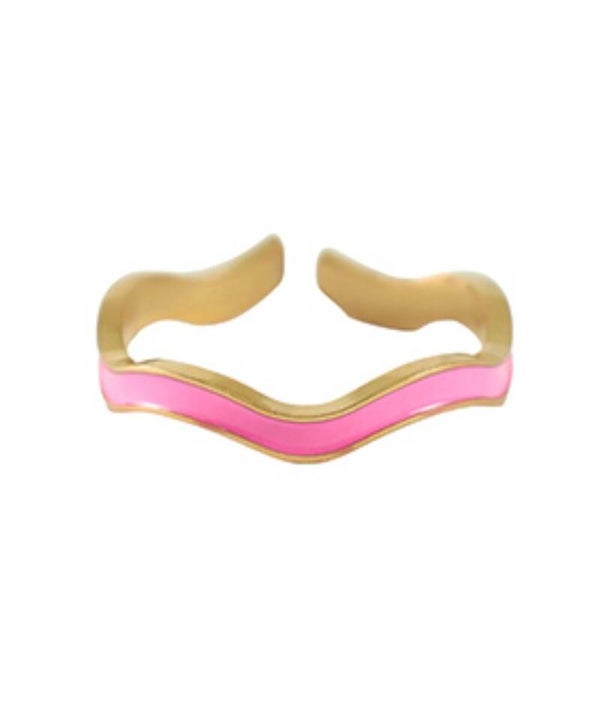Ring ✰ pink goud