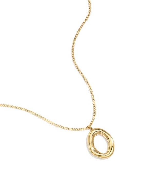 Ketting ✰ ovaal goud