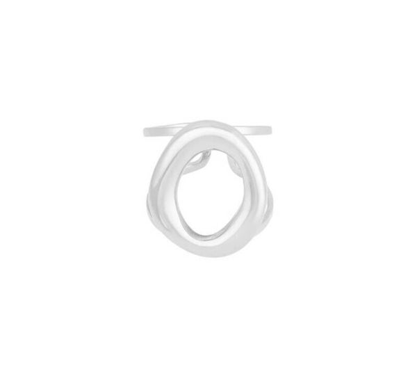 Ring ✰ Ovaal zilver