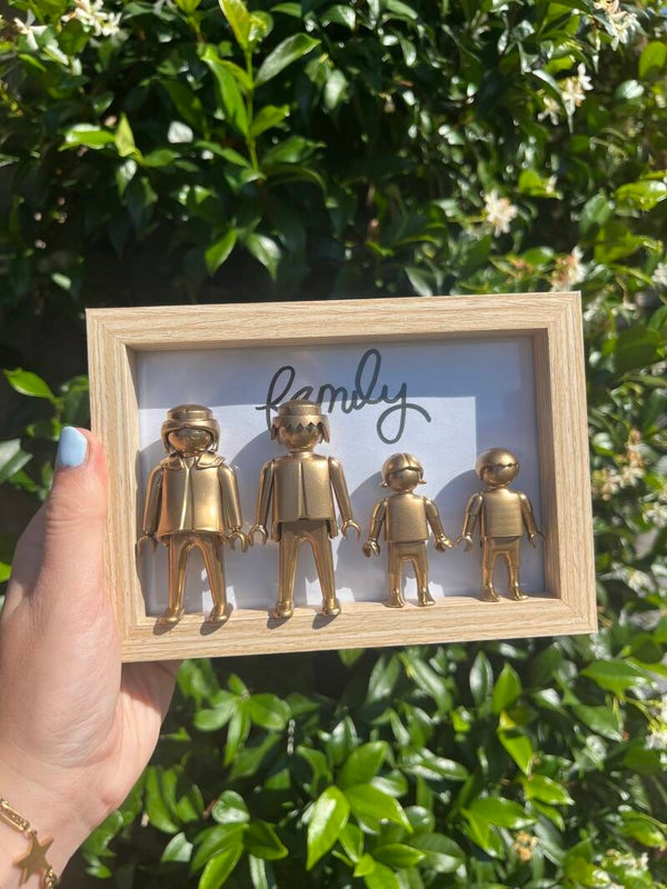 Handmade Playmobil familie